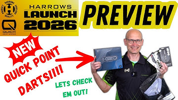 Harrows New Darts Launch Preview New Quick Point Darts A Swiss Point Rival?