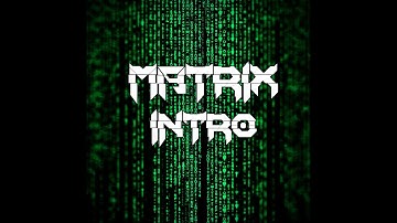 Matrix intro template made in After Effects + free download