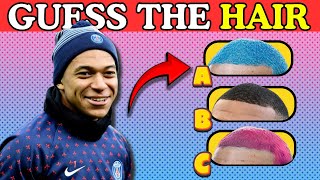Guess the Hair And Voice of The Football Players? - Ronaldo, Messi, Mbappe