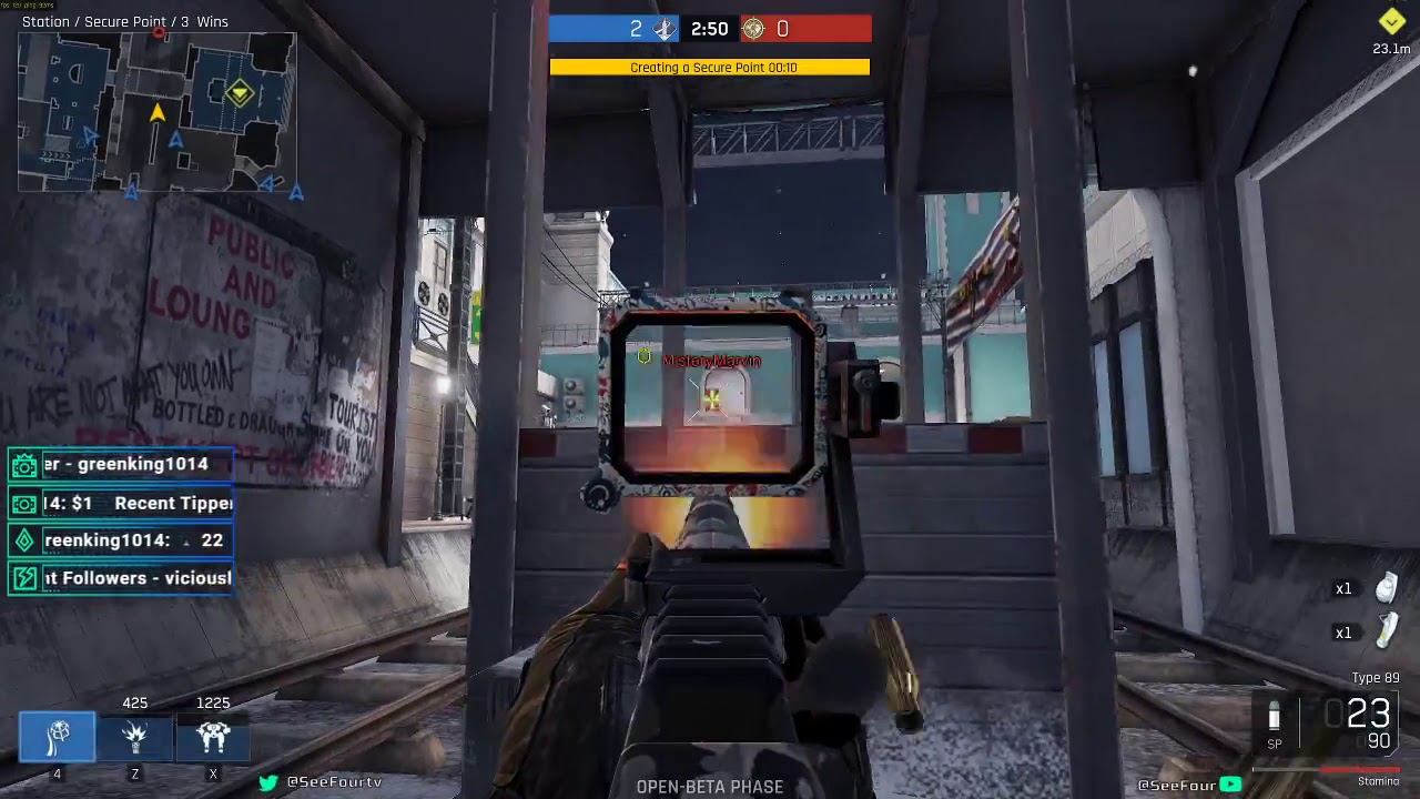 Type 89 New Station map! Ironsight Stream highlight