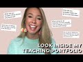 TEACHER TIPS | ep. 1 Teaching Portfolio