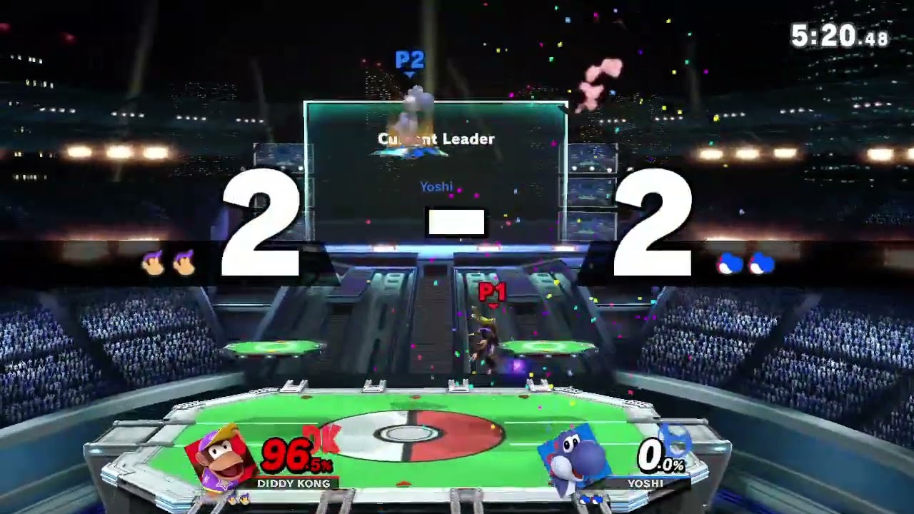 WinterShorts (Yoshi) vs. Purp (Diddy) - Buster Out #163, Game 5