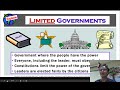 Types of Government: Understanding Limited and Unlimited Systems
