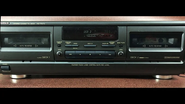 Technics RS-TR272 Belt replacement - Part two, the build up