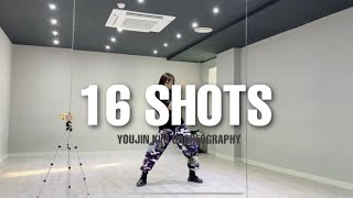 [1M DANCE COVER]16 Shots - Stefflon Don /Youjin Kim Choreography/mirrored/1million dance/dance cover