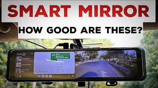 Smart Rearview Mirror with Wireless Carplay, Android Auto and Excellent Camera Rs.9500 Aoocci