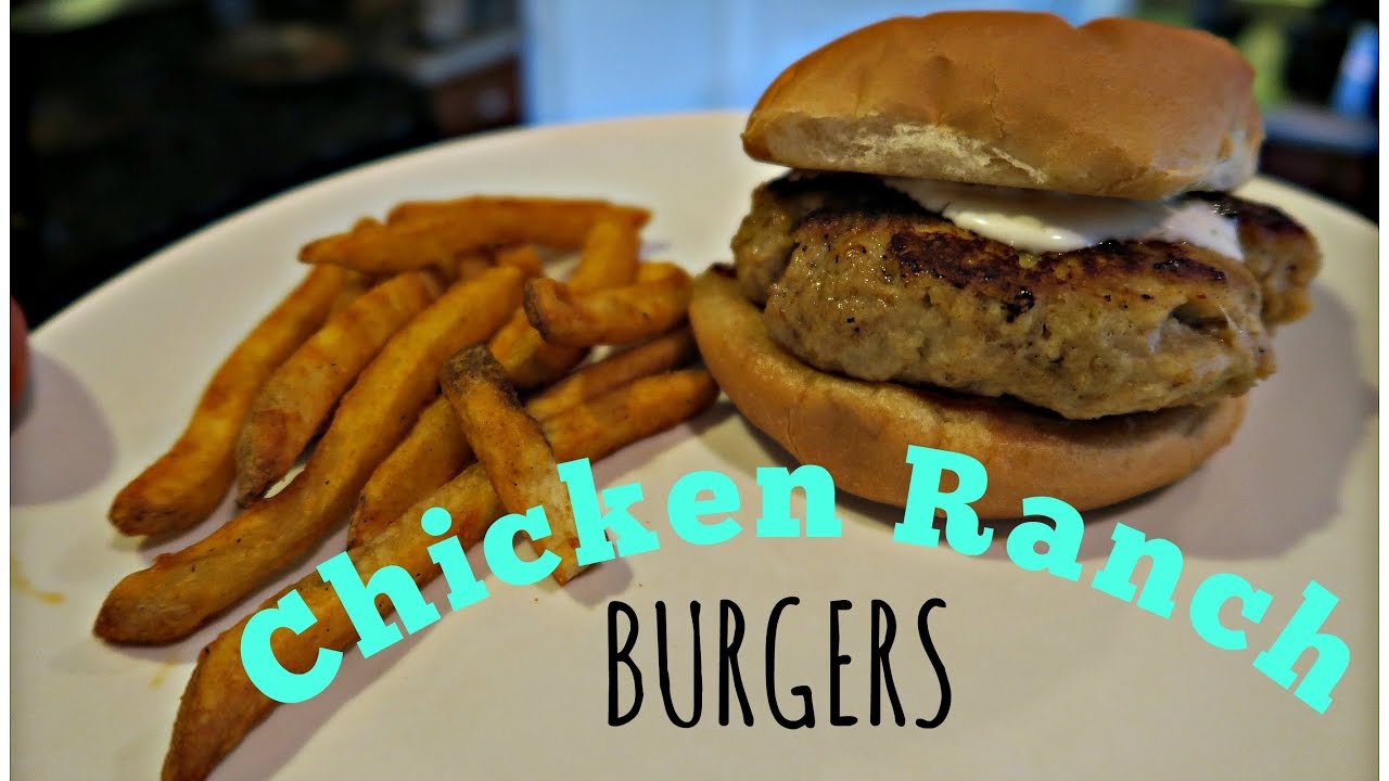 Chicken Ranch Burgers | Pinterest Win!