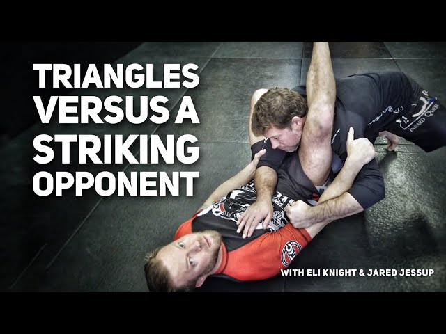 Matrix Fight Night - A triangle with a stronger meaning! A choke hold that  strangles the opponent by encircling the opponent's neck and one arm with  the legs in a configuration similar