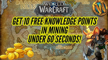 Get 5 FREE Knowledge Points in Mining UNDER 60 SECONDS! | World of Warcraft Dragonflight