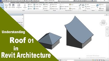 Roof by Footprint in Revit-Understanding Roof Tool in Revit Architecture-Revit Architecture tutorial