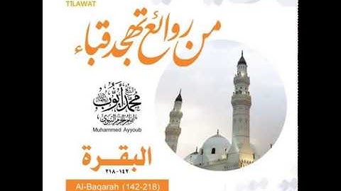 محمد أيوب / سورة البقرة ١٤٢-٢١٨ ؛؛ تهجد مسجد قباء عام ١٤٢٢