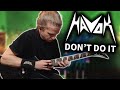 Havok  dont do it guitar cover rocksmith cdlc