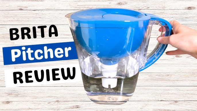 Brita Large Stream Filter as You Pour Plastic 10-Cup Gray Water Filter  Pitcher 