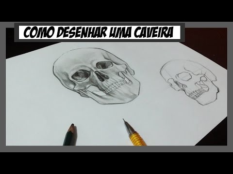 Vídeo: Como Aprender A Desenhar Uma Caveira