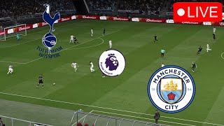 🔴LIVE Tottenham vs Manchester City English Premier League 2024 EPL Match Today Video Game Simulation