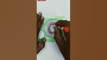 Amazing Spirograph drawing Art #spirograph #shorts #shortsfeed #viralvideo #art #trending #ytshorts