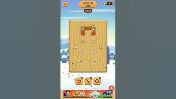 #level81 Wood Nuts and Bolts Screw #viral #videogames #tricks 🔥