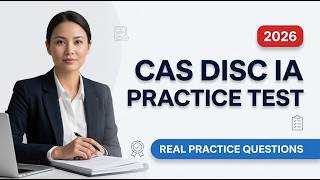 CAS Data Insurance Series Courses DISC IA Practice Test Prep 2026 Pass Your Insurance Exam Fast 🚀📈