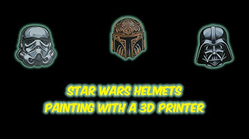 Star Wars 3D Printing: Helmets for Wardrobe Doors!