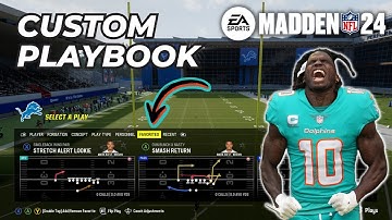 HOW TO FAVORITE PLAYS IN MADDEN 24 TO MAKE A CUSTOM PLAYBOOK!