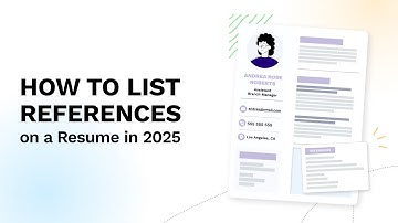 How to Handle References on Your Resume Like a Pro