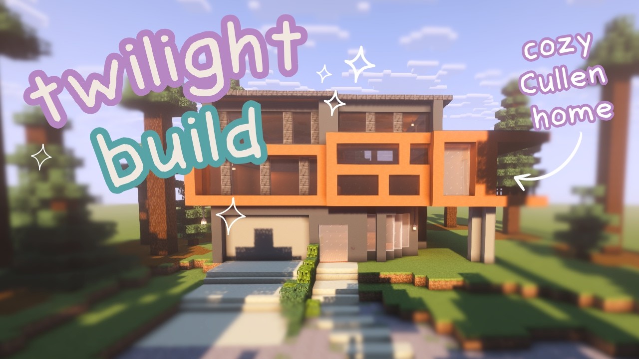 I Built the Twilight Cullen House in Minecraft