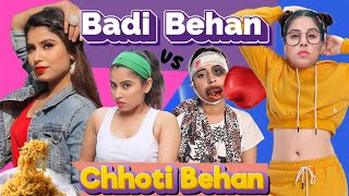 Badi Behan vs Chhoti Behan | Boyfriend Pakda Gaya | Sbabli
