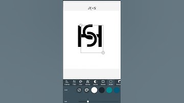 H+S  logo name   ,😍 🔥🔥😍. logo kaise banaye,, graphic design in logo  maker #viral #logo #short