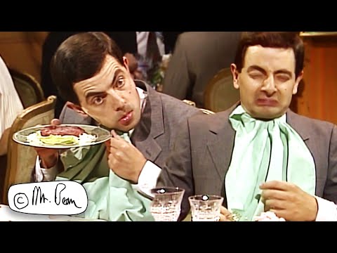 Enjoying the MEAL, Bean? | Mr Bean Funny Clips | Mr Bean Official