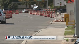 TxDOT implements new safety measures amid ongoing Buffalo Gap Road construction