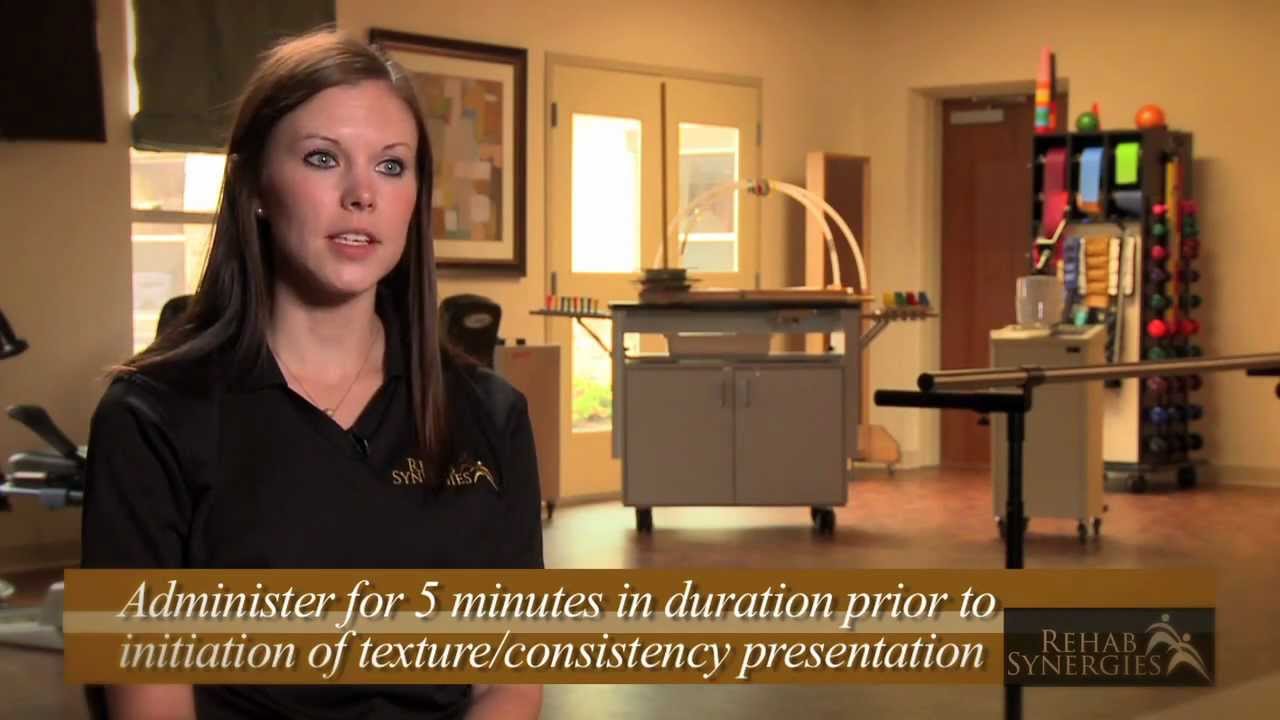 Dysphagia Treatment using Lemon Ice