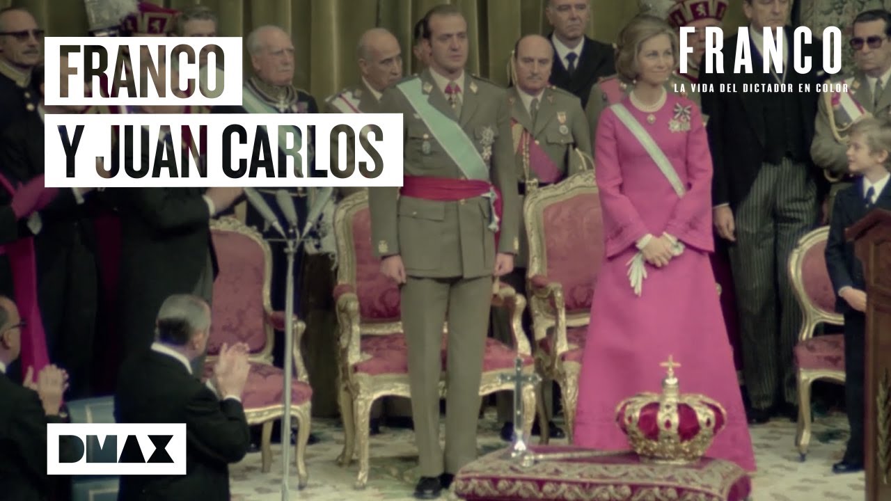 Así sucedió el rey Juan Carlos I de Borbón a Franco | Franco. La vida del dictador en color