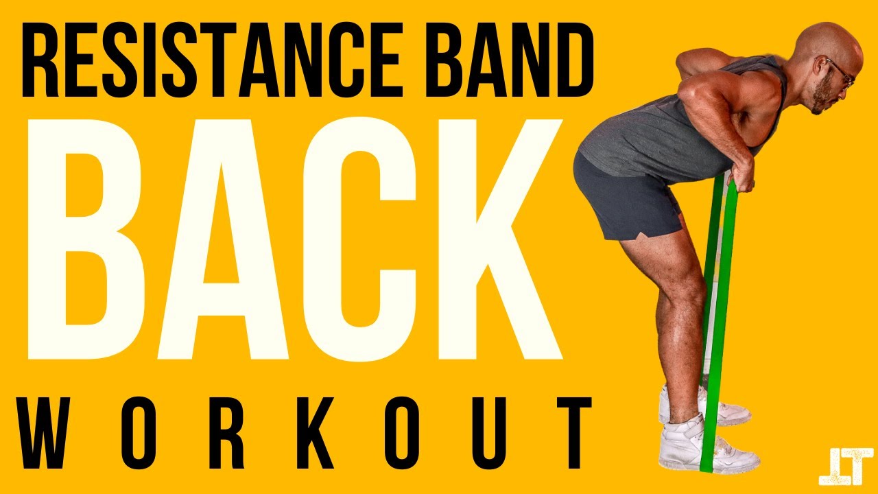 Resistance Band Back Workout, 6 Back Exercises