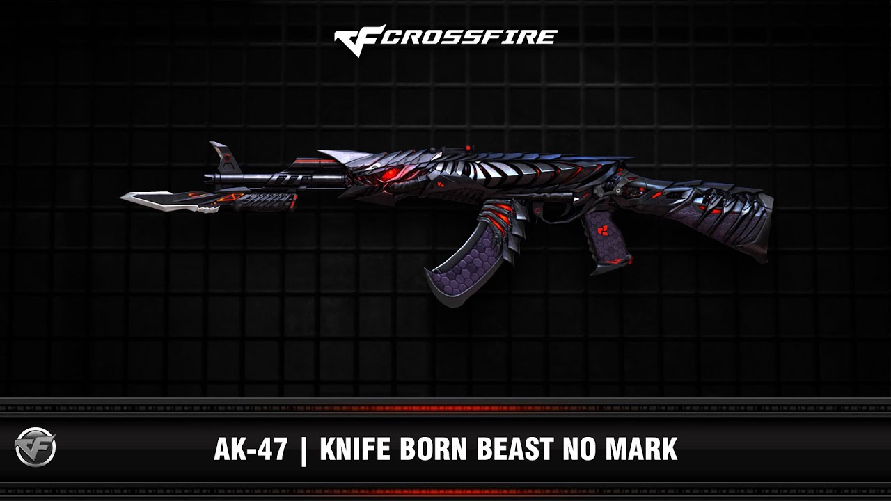 CF : AK-47 | Knife Born Beast No Mark (VIP)