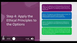 Ethical dilemma presentation
