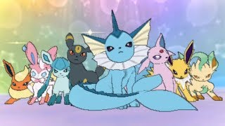 ALL Eeveelution cries slowed down... Yikes.