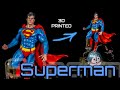 Crafting a Colorful Kryptonian: Painting a 3D Printed Superman Model