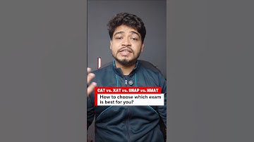 CAT or NMAT? XAT or SNAP? Find YOUR Perfect MBA Exam in 45 Seconds!
