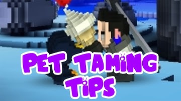 Cube World Pet Taming Tips!