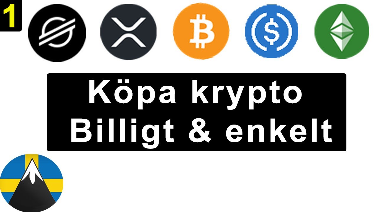 Bästa sättet att köpa Bitcoin och Krypto i Sverige - YouTube