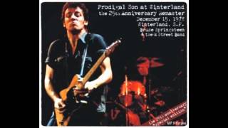 Bruce Springsteen - Live At Winterland - 22. Devil With The Blue Dress