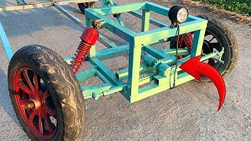 Your Bike Will Become An f1 Car With Just A Few Small Steps! DIY Fast 4-Wheel Bike