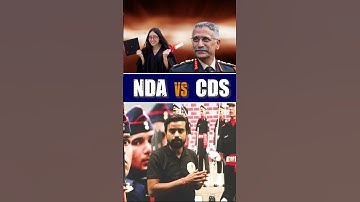 NDA vs CDA क्या चुने ?#ndaexam #cdsexam #nda2023 #cds2023 #cds #nda #defenceexam #mypathshaladefence