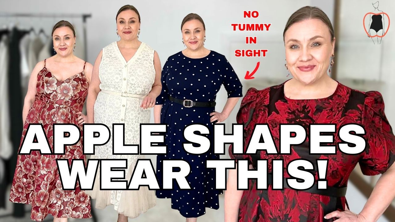 DRESSES FOR PLUS SIZE APPLE SHAPES DRESSES FOR PLUS SIZE APPLE SHAPES