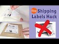 How to print shipping labels at home with printer | Etsy shipping for beginners