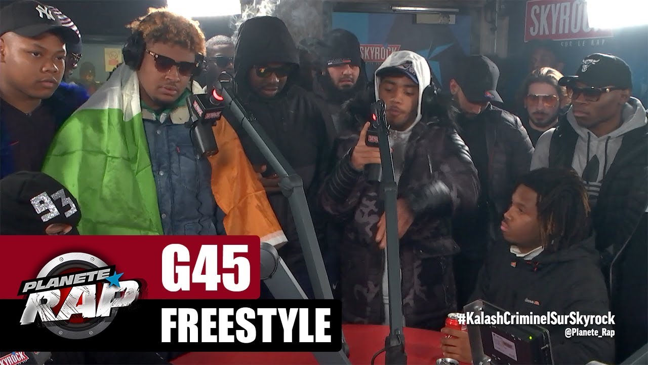 G45 - Freestyle #PlanèteRap - YouTube