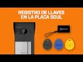 Registro de llaves en la placa soul de golmar