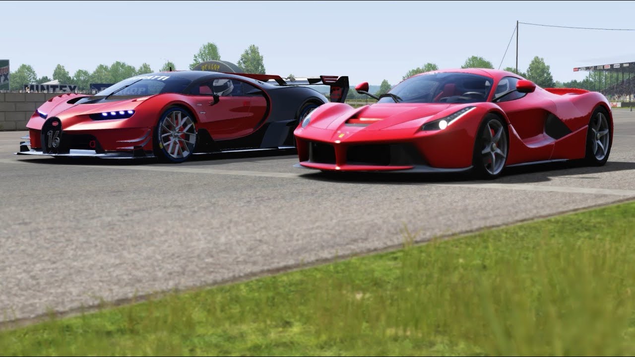 Bugatti vs ferrari