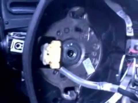 D 233 Montage Du Cache Central D Un Volant Seat Leon 1p Youtube