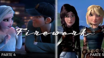 🌟°.『"Firework" — Tadashi & Elsa || Heather & Astrid』.°🌟